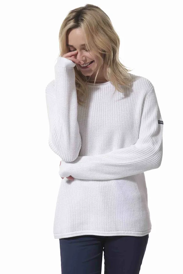 Pull Piara Hublot blanc