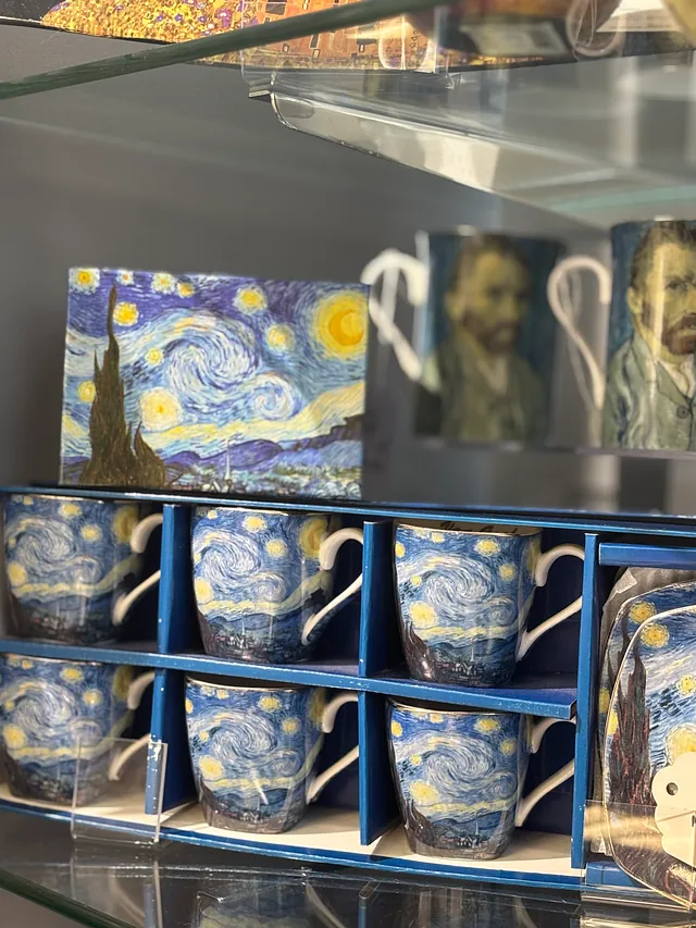 Coffret 6 tasses à café Van Gogh