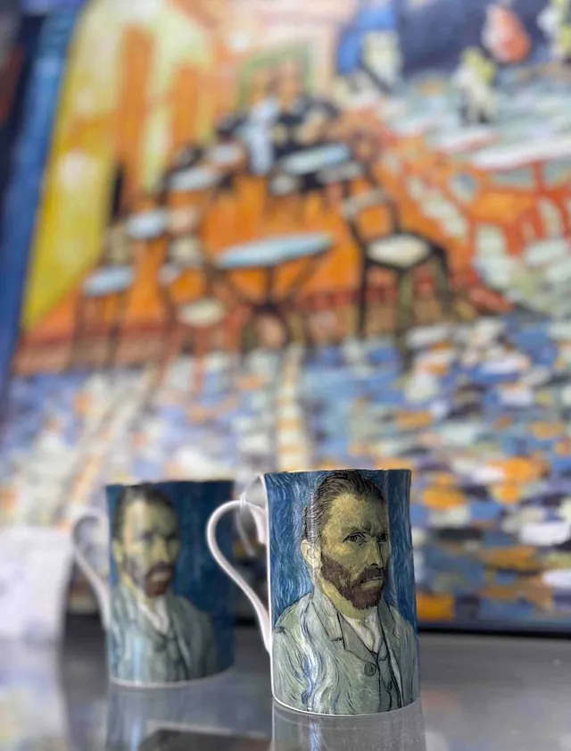 Mug Van gogh portrait