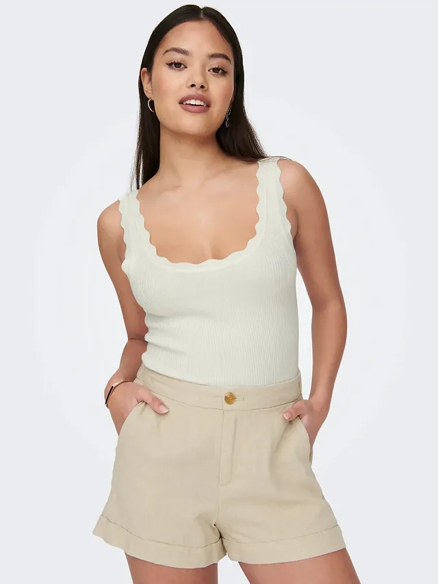 débardeur maille fine
