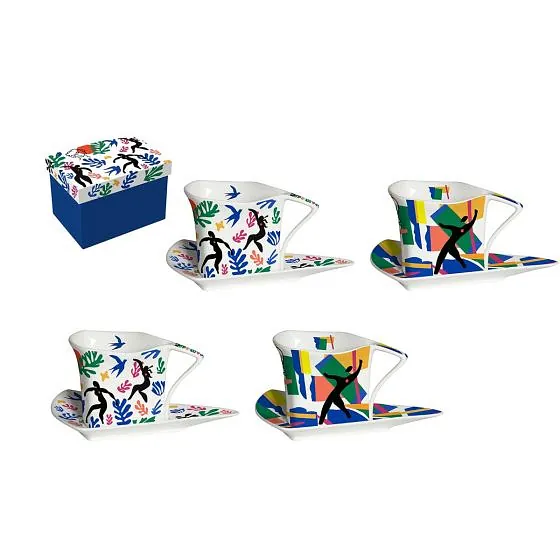 coffret 2 tasses à café Henri Matisse