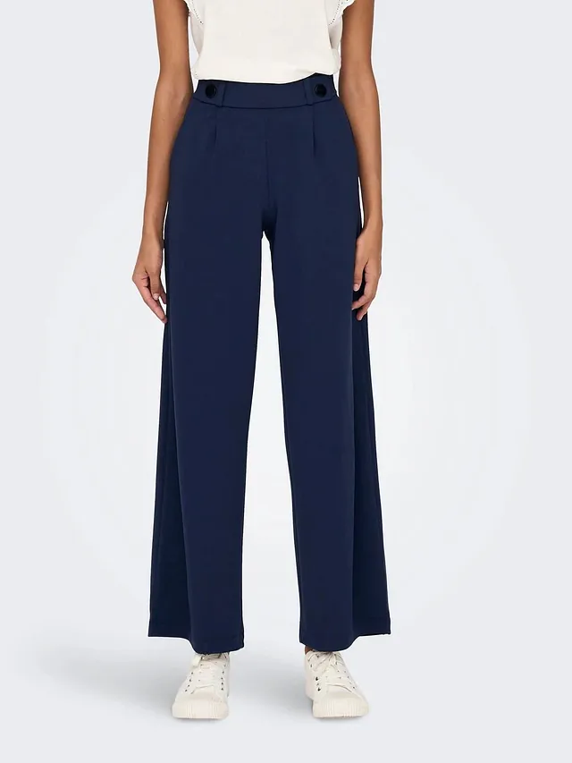pantalon marine classe droit
